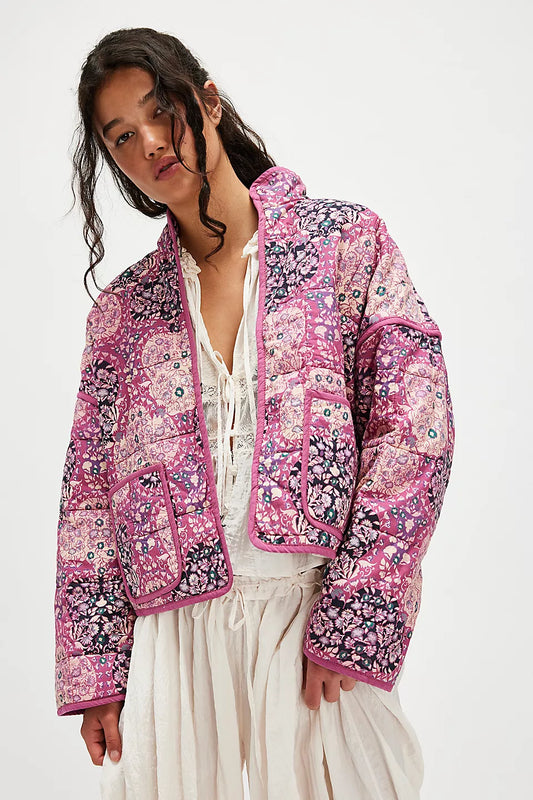 Free People Chloe Jacket Sweetheart Combo