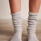 Free People Staple Slouch Sock Marled Grey