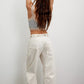 Free People Moxie Low Slung Pull On Barrel Jeans