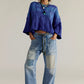 Free People Moxie Low Slung Pull on Barrel Jeans