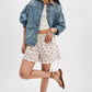 Free People Cambridge Printed Pull-On Short