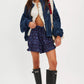 Free People Cambridge Printed Pull On Short