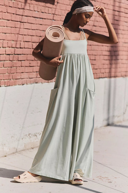 Free People Hot Shot Strappy Onesie
