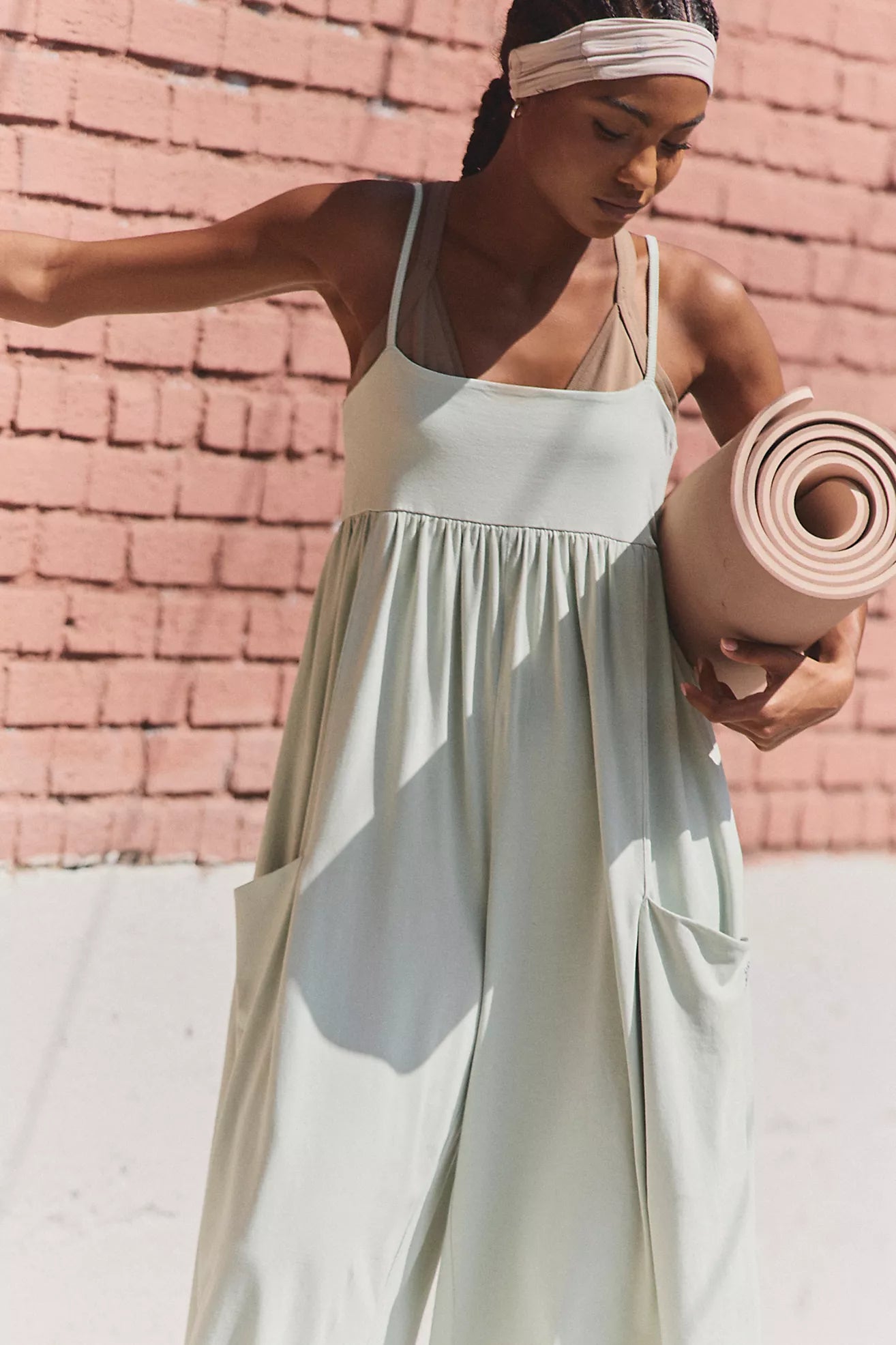 Free People Hot Shot Strappy Onesie