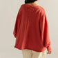 Free People Venice V-Neck Graphic Sweatshirt