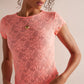 Free People Ready To Go Lace Tee