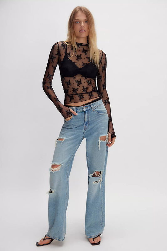 Free People Lady Lux Layering Top