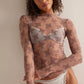 Free People Two Toned Lady Lux Layering Top