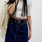 Free People Suzy Denim Midi