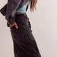 Free People Moxie Low Slung Pull On Barrel Jeans