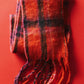 Free People Highland Plaid Skinny Scarf