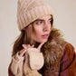 Free People Rainbow Run Hat + Gloves Set