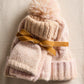 Free People Rainbow Run Hat + Gloves Set