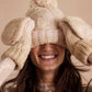 Free People Rainbow Run Hat + Gloves Set
