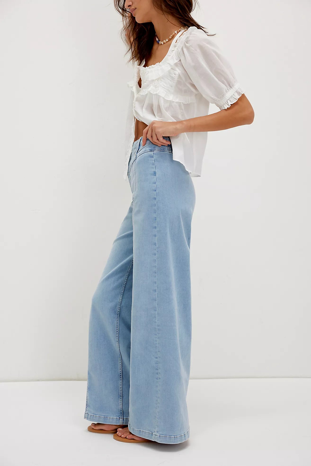 Free People Libre Wide Leg Jeans