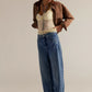 Free People Truro Baggy Puddle Jeans