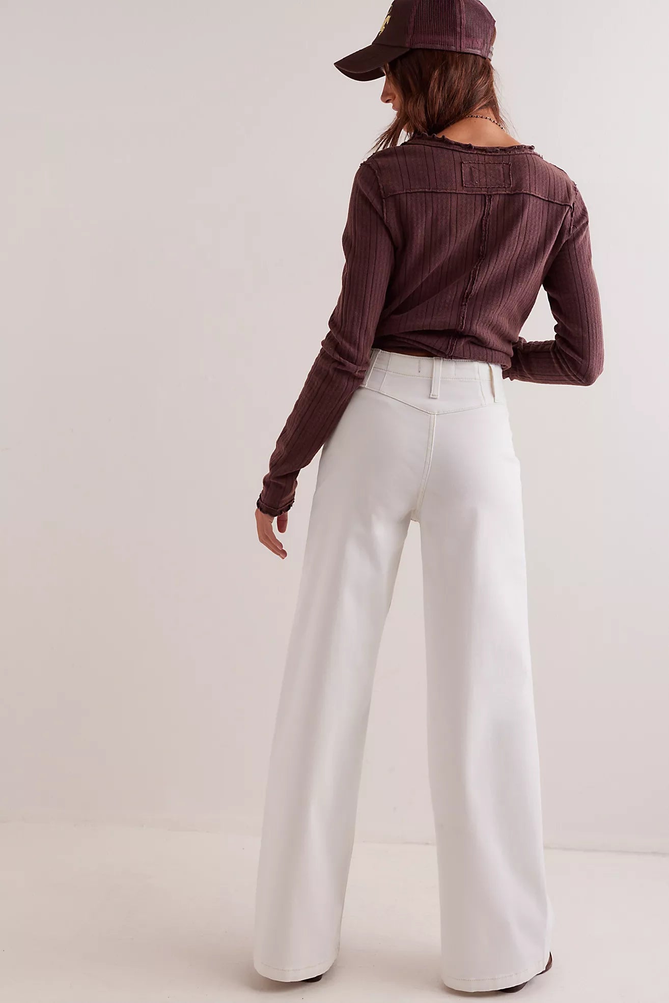 Free People Libre Wide Leg Denim Jeans
