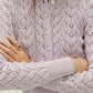 Free People Pretty In Pointelle Cardi