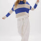 Free People Opal Rugby Stripe Sweater