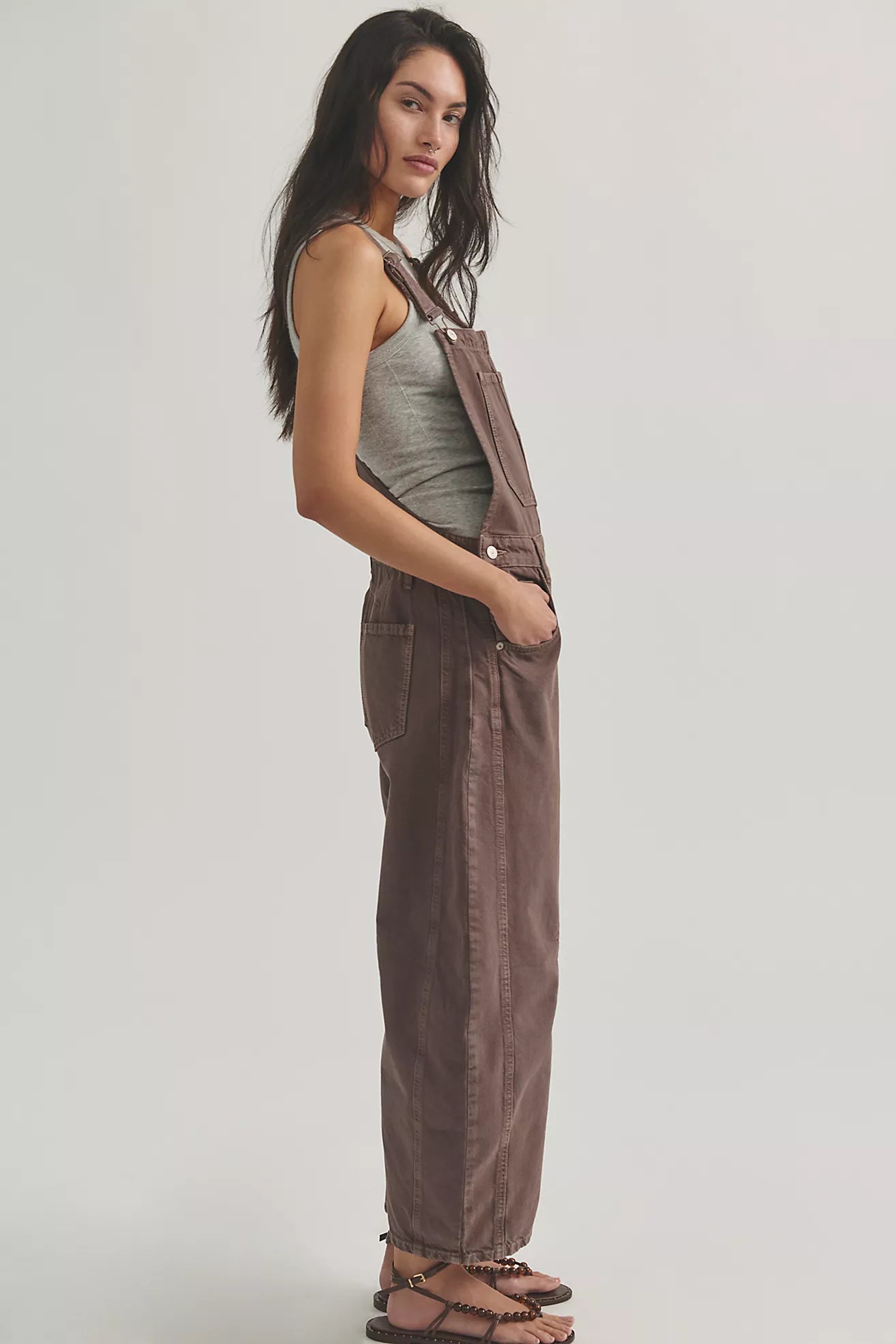 Free People Good Luck Overalls