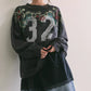 Free People Palm Springs Graphic Turtleneck