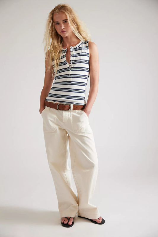 Free People Jamie Henley Striped Tank