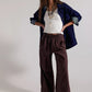 Free People Day's End Linen Pull-On Pant