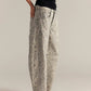 Free People Good Luck Barrel Jeans Snake Combo