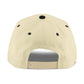 19th Hole Golf Snapback - Cream Black Embroidered