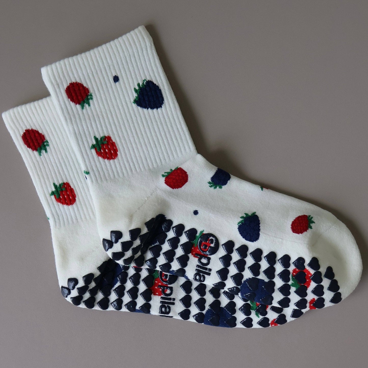 Berries & Cream Grip Socks