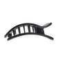 Teleties Flat Rectangle Hair Clip Large Jet Black