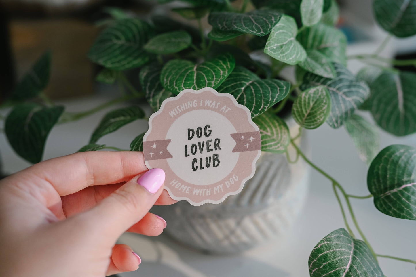 Dog Lover's Club - Vinyl Sticker