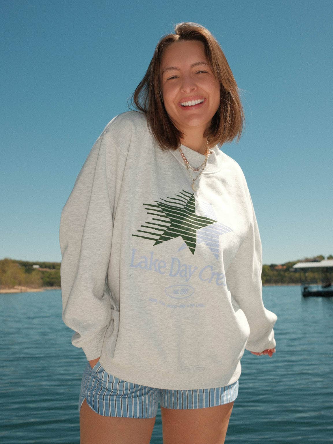 Charlie Southern Lake Day Mockneck Sweater