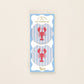 On the Road Car Coaster Set–Lobster
