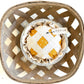 Mini Rustic Fabric Pie - Apple Lattice