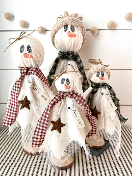 Christmas Winter Snowman Large Boy