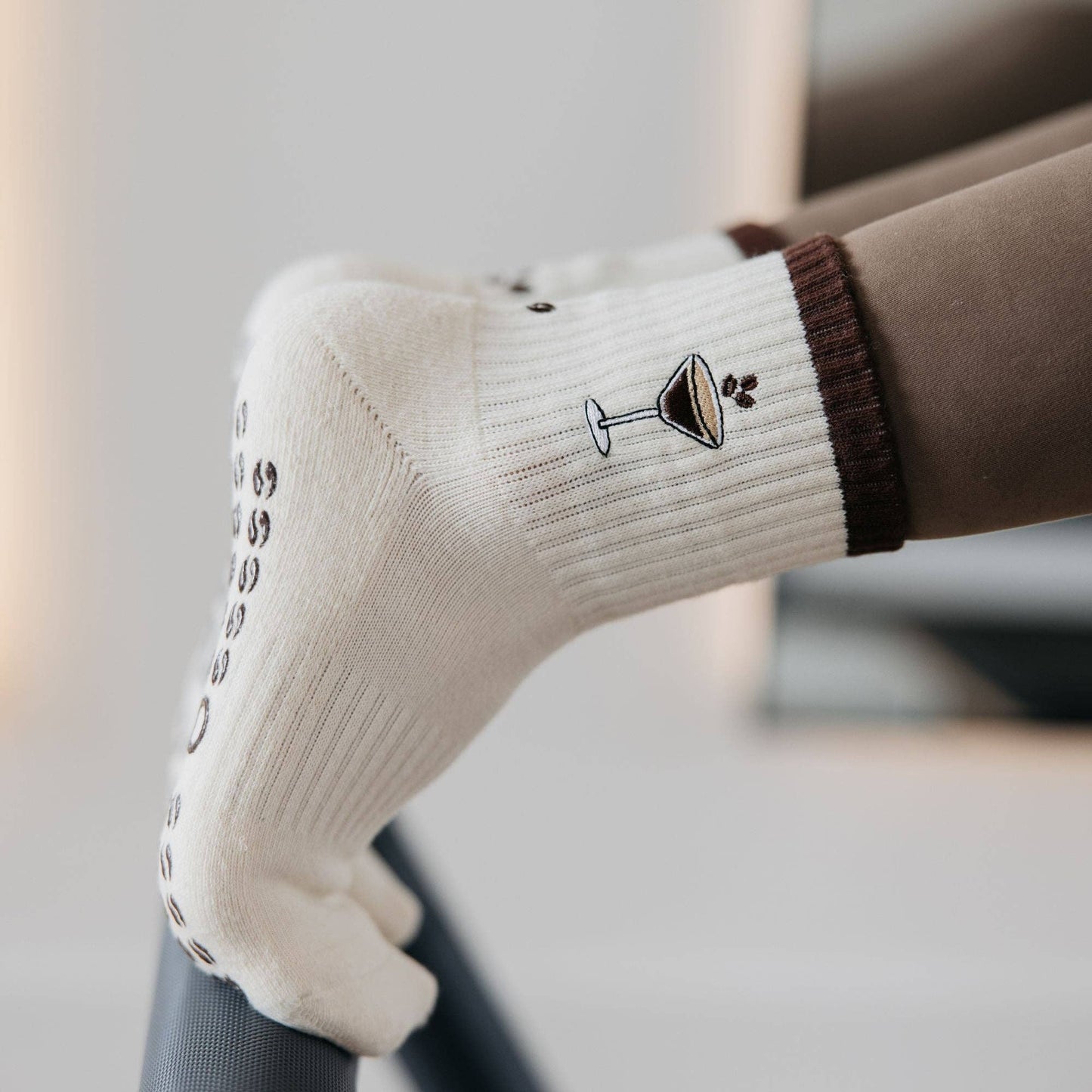 Espresso Martini Grip Socks