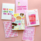 Love You A Latte Greeting Card | Valentine's Day Card
