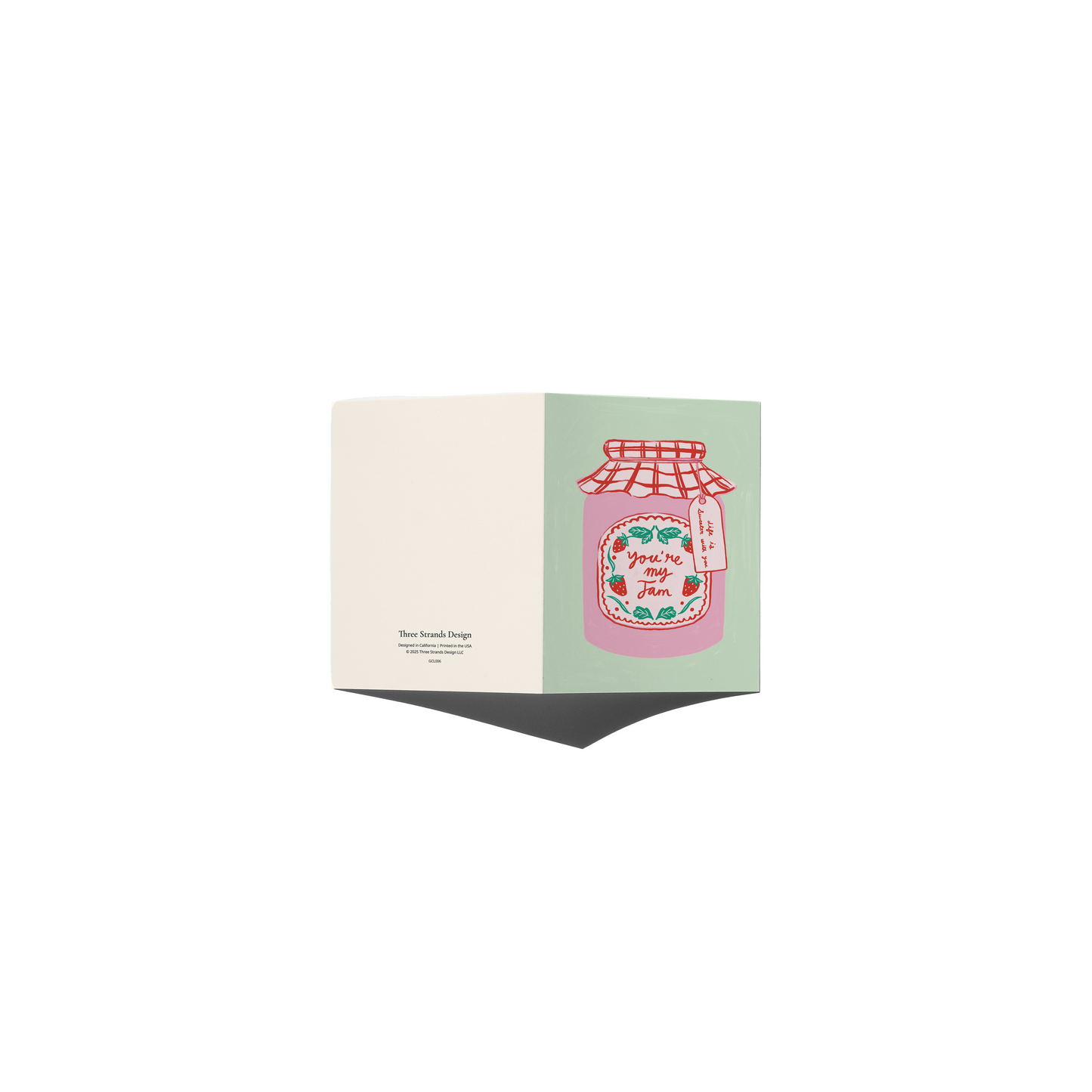 You're My Jam Strawberry Jam Card Romantic Food Pun Card