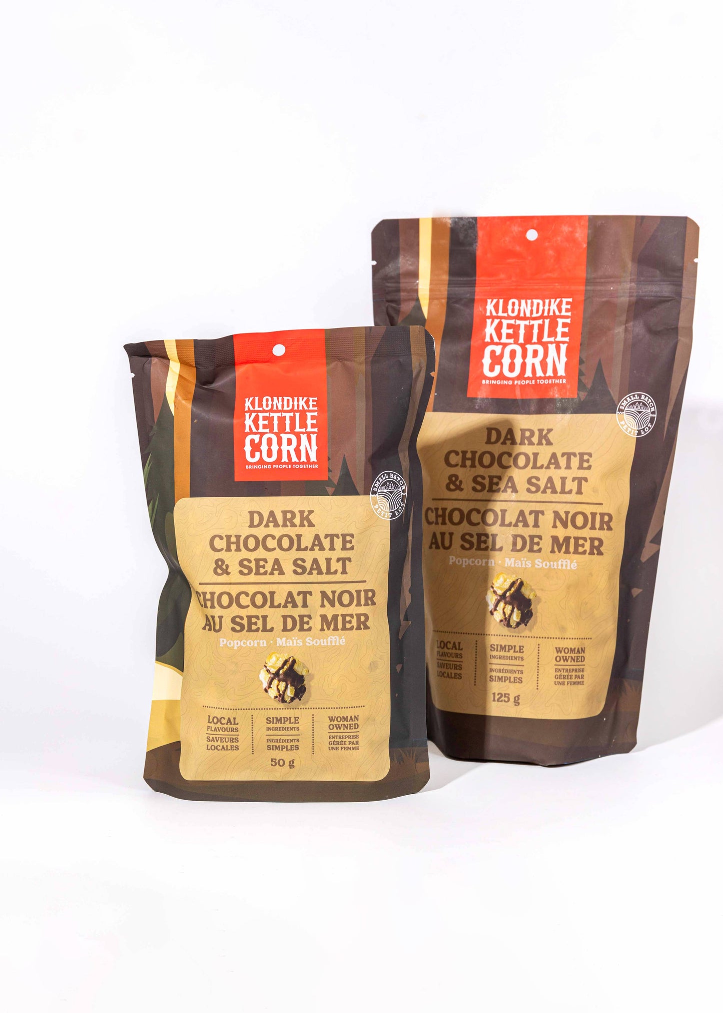 Dark Chocolate & Sea Salt Popcorn: Regular