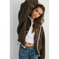 High Pile Fleece Puffer Jacket
