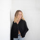 Piper Cardigan: Black