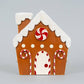 Chunky Wood Gingerbread House