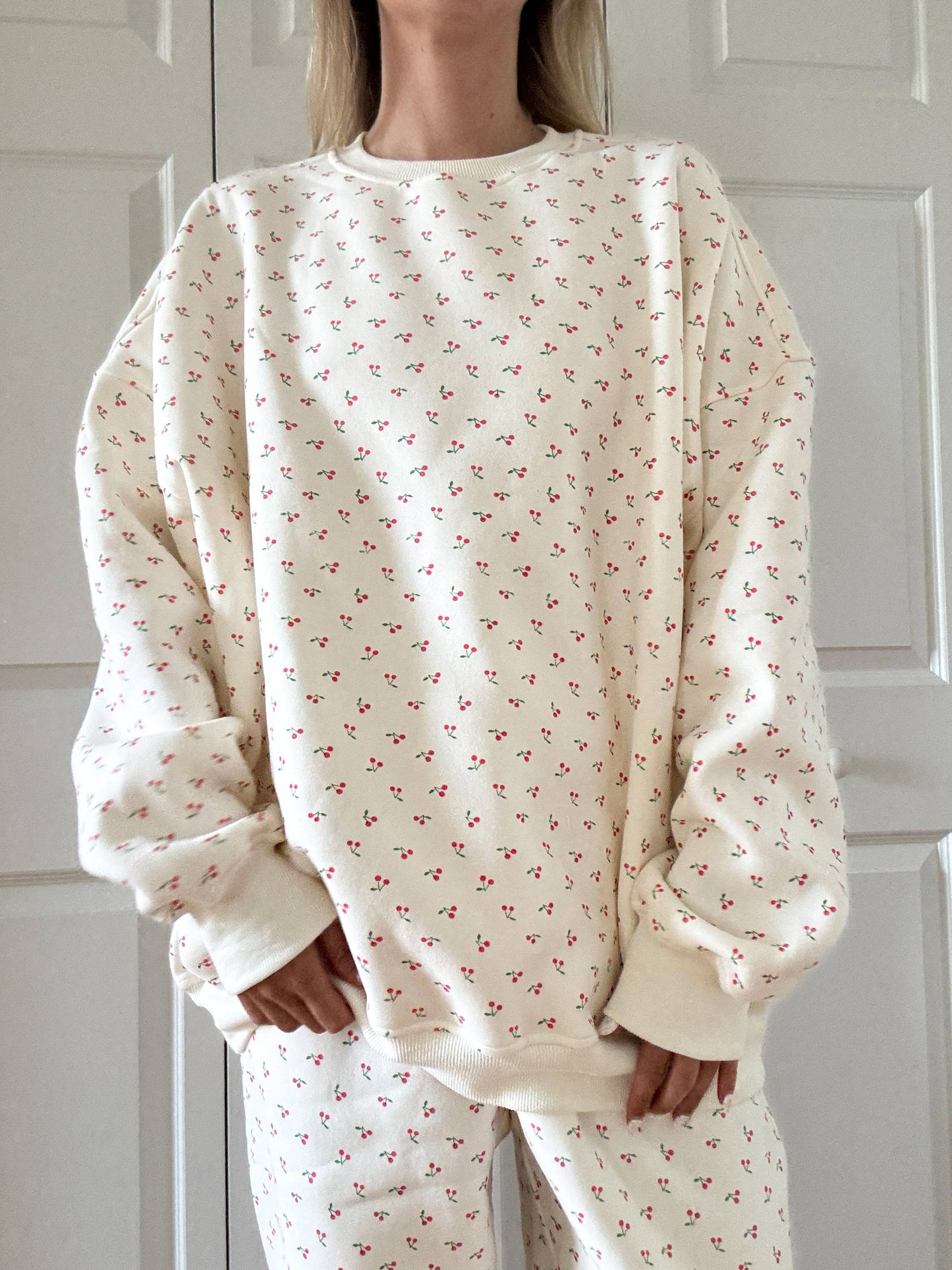 Cherries All Over Sweatshirt
