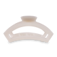 Teleties Open Hair Clip Large Coconut White