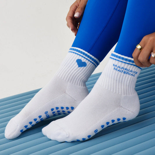 Marriage Material Grip Socks