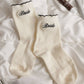 Bride Ruffle Socks