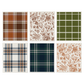 Fall Pattern Swedish Dishcloth