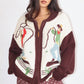Cowgirl Knit Zip-Up Cardigan