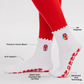 Lobster Embroidered Summer Pilates Grip Socks